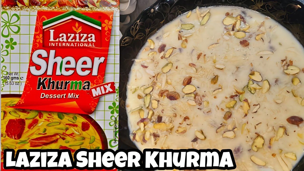 Laziza Sheer Khurma | Laziza Sheer Khurma Recipe ll Sheer Khurma Recipe | Ayesha in the kitchen