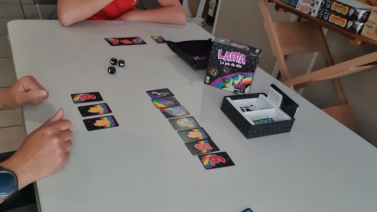 lama le jeu de dés