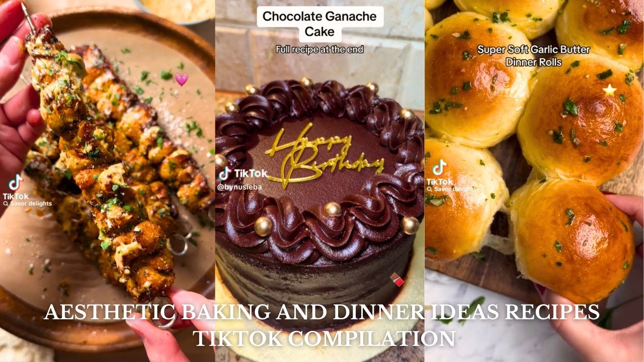 aesthetic baking tiktok compilation 🍫🤍 | recipe video compilation