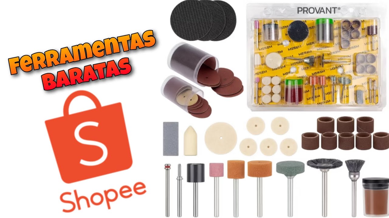 Unboxing kit de ferramentas pra micro retifica 