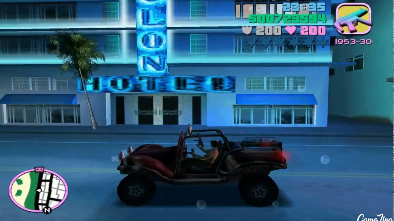 Grand Theft Auto: Vice City - Exploring Vice City Beach