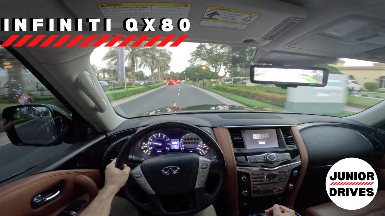 2020 Infiniti QX80 | POV Drive | Dubai