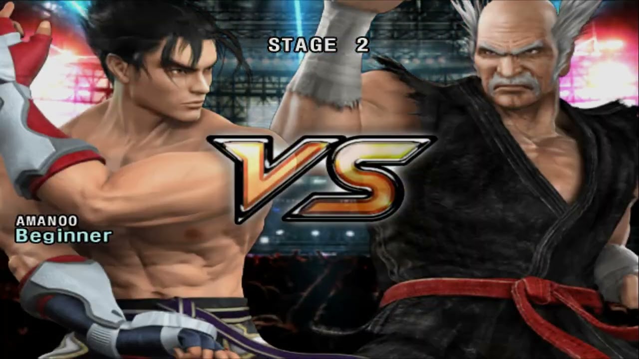 TEKKEN 5 (PS2 | JIN KAZAMA & MARSHALL LAW | (PCSX2 Emulator) | Story Battle
