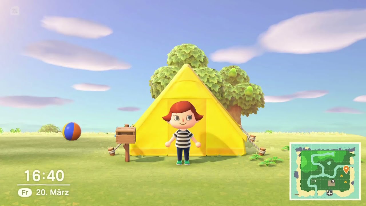 Animal Crossing 1st year timelapse
