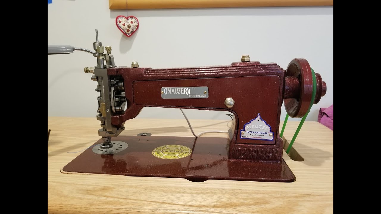 Mauzer - Mannan International Chain Stitch Embroidery Machine