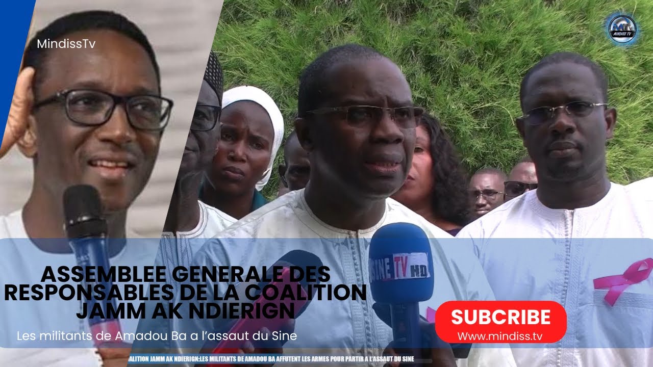 LEGISLATIVES 2024/FATICK:Les Militants De Amadou Ba Affutent les Armes pour aller a l'assaut du Sine