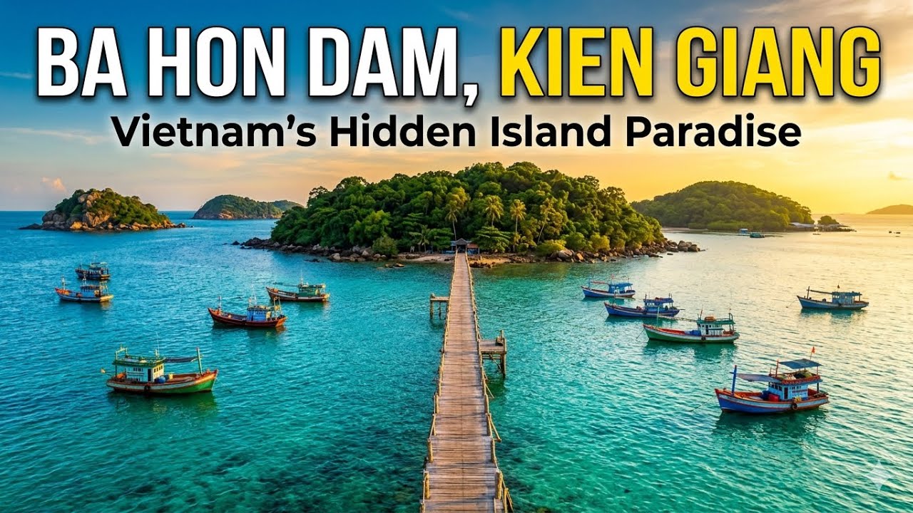 Exploring Ba Hon Dam Island, Kien Giang | My First Island Adventure in Vietnam