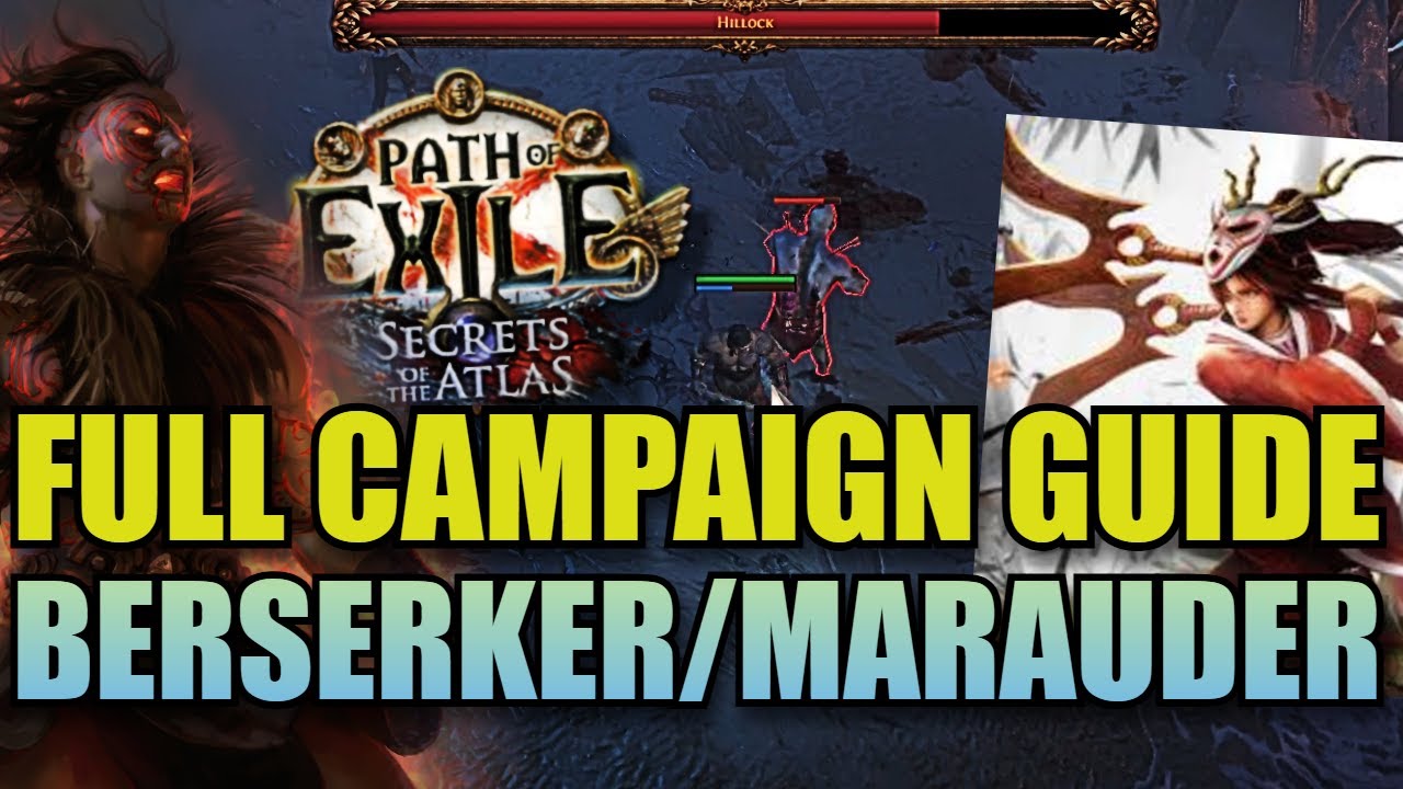 Руководство по прокачке берсерка «Вулканический разлом» — Path of Exile 3.26