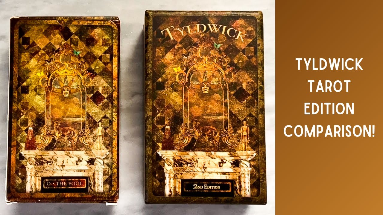 Tyldwick Tarot: First and Second Edition Comparison!