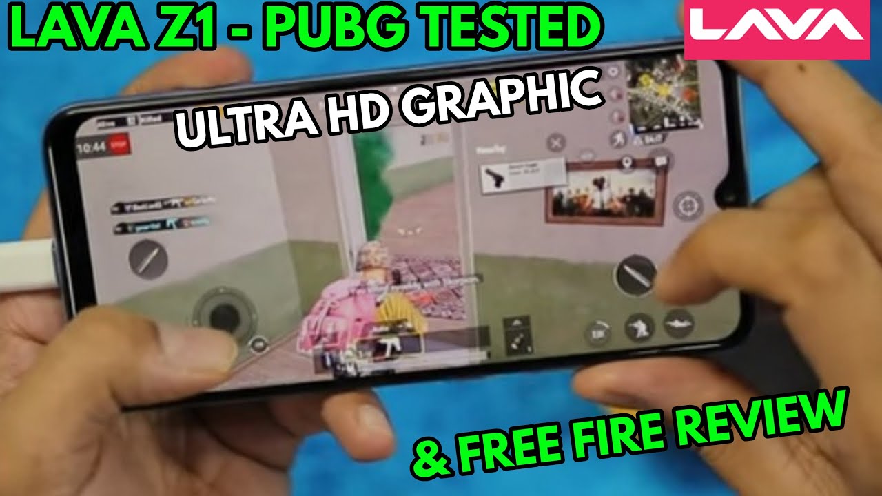 Lava Z1 Pubg Test Gameplay & HD Graphics || Free Fire Tested By AVKTech