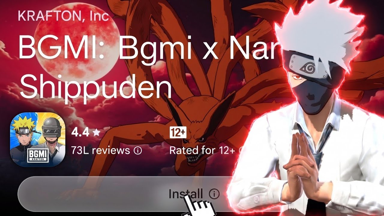 First Time Playing BGMI! | Naruto x BGMI 4.4.5 Update!🔥 