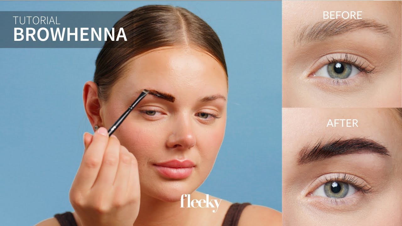 Browhenna at Home | Easy & Quick Tutorial for Beginners (EN)