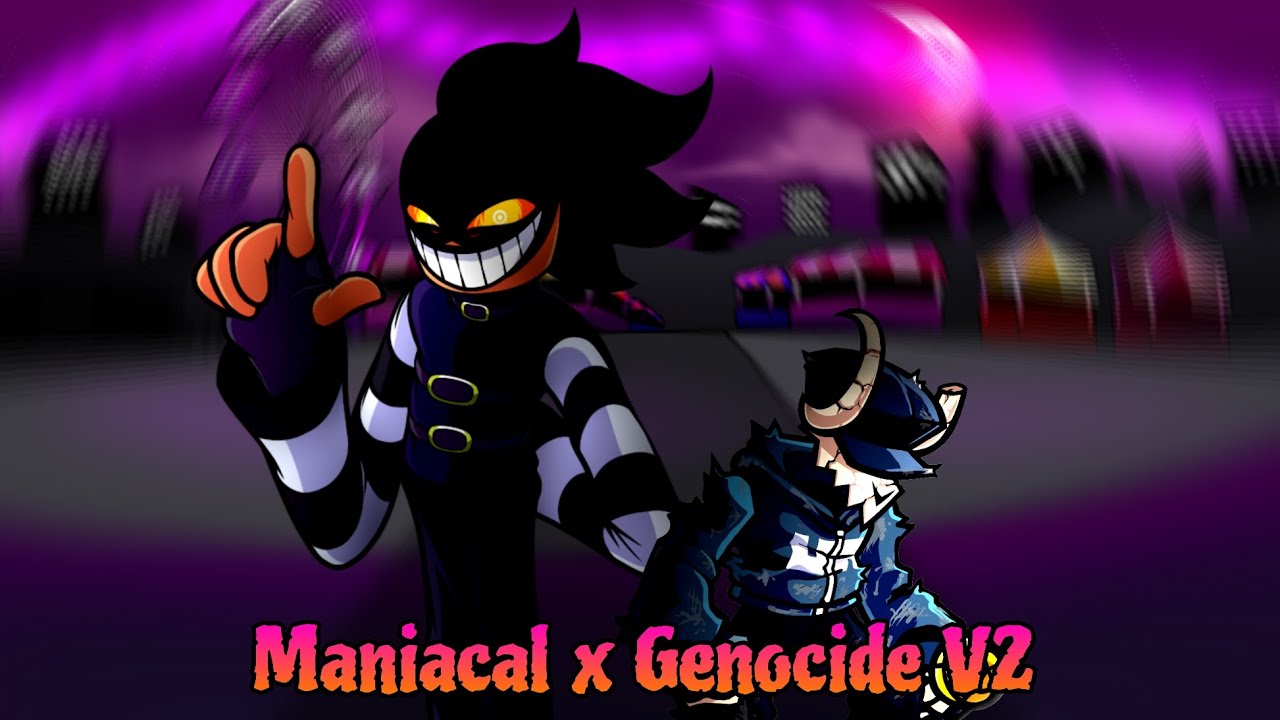 ♡FNF MASHUP♡ Maniacal x Genocide V2 | Jon vs Tabi (MIX)