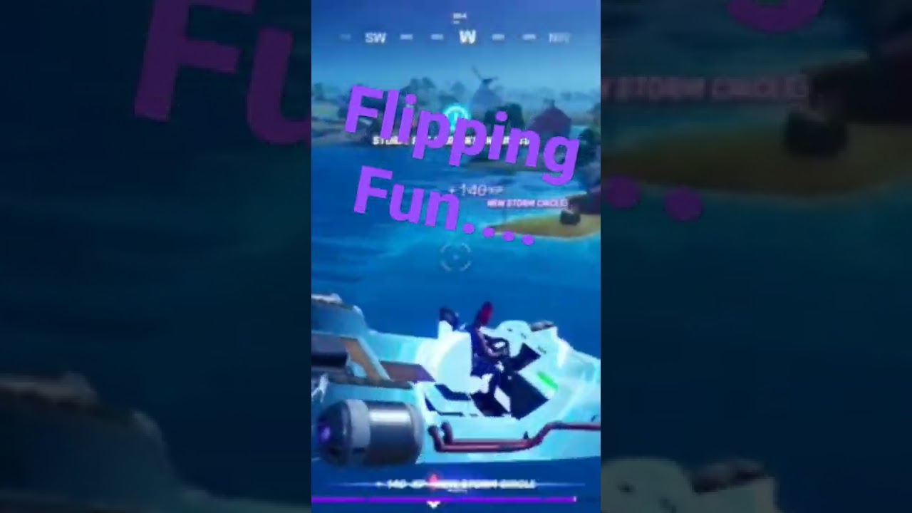 Boat Flip from C2S3...#fortnite #fortnite #comedy #newseason #boats #flips