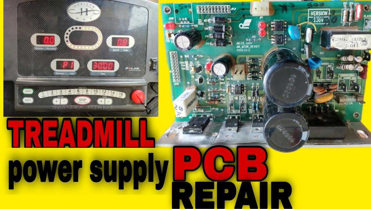 How To Repair Treadmill Motor Control Board | Treadmill Pcb Board Connection Treadmill Repair
