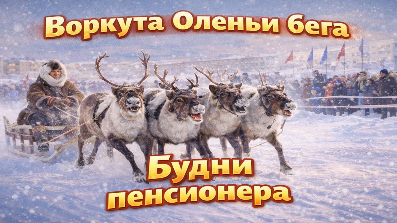 Оленьи Бега Воркута 2026 * Зимняя Заруба На Краю Света * Воркута Сейчас * Воркута Сегодня