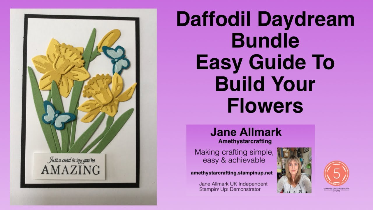 Daffodil Daydream - Easy Guide To Build The Flowers And More