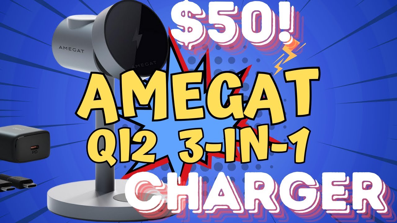 Amegat 3-in-1 Qi2 Charger | Great Buy at $50