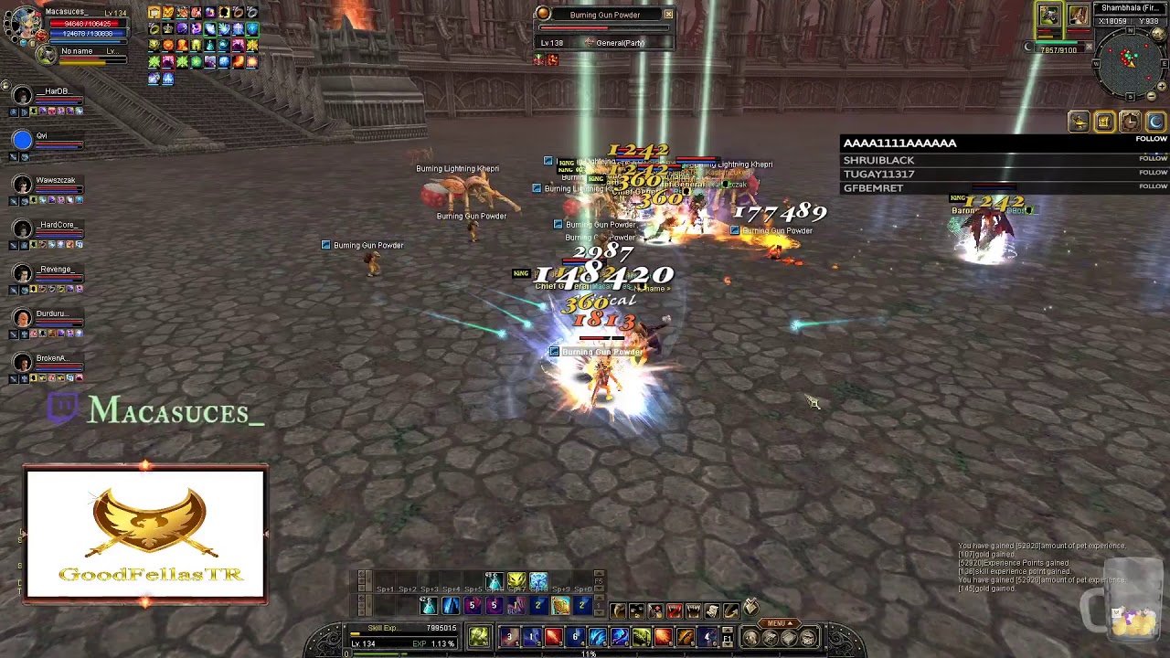 Silkroad Online 138-140 Mobs Exp Rate Karşılaştırıyoruz ^^
