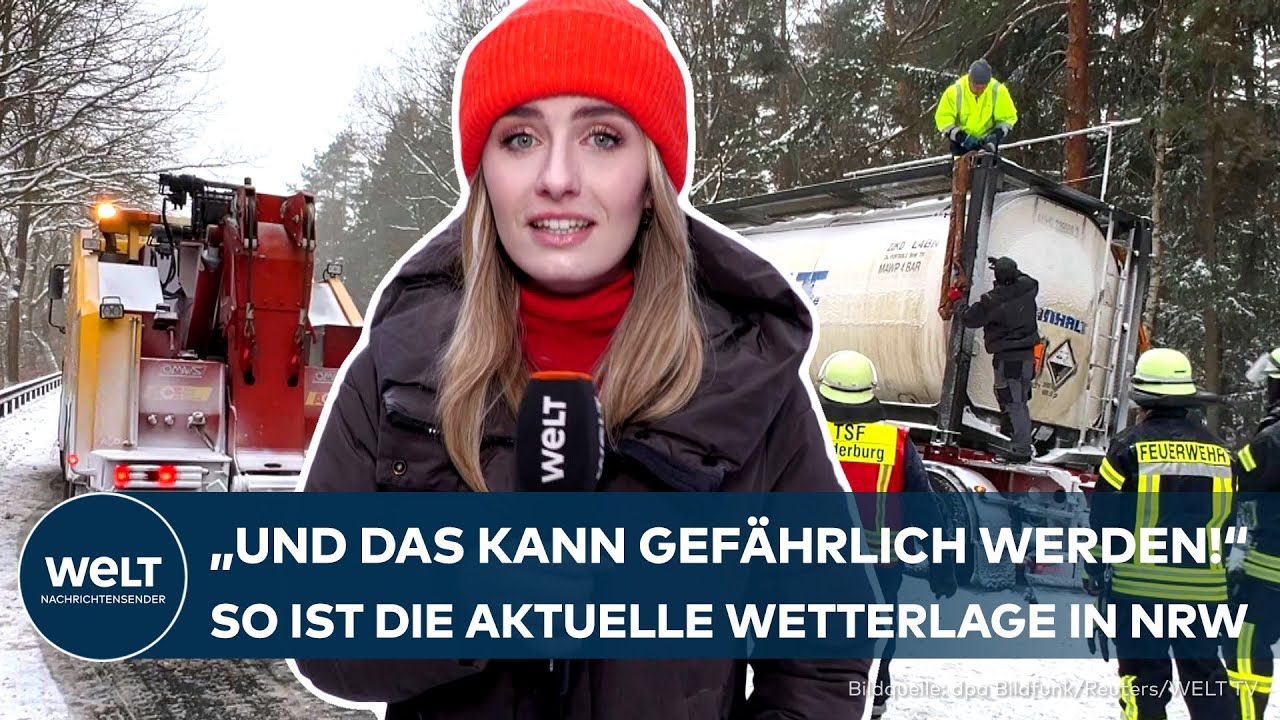 WINTERCHAOS IN DEUTSCHLAND: Glatteis in NRW &ndash; Unterrichtausfall in Schulen &ndash; Die aktuelle Lage