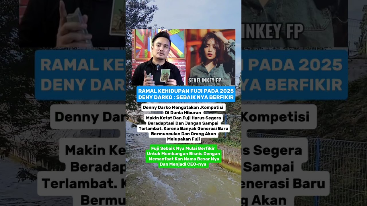 Denny Darko Ramal 2025 Fuji Akan Di Lupakan Orang #fuji #dennydarko #beritaartis