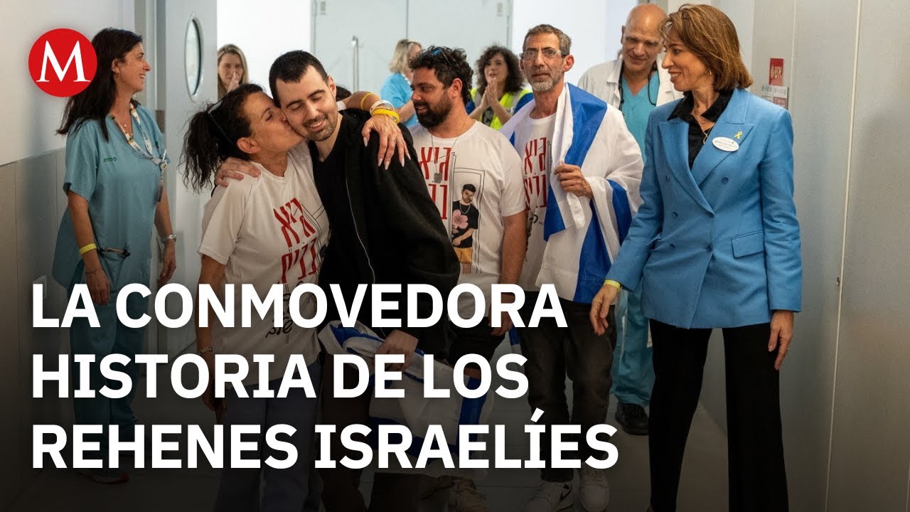 Familias israelíes se reencuentran con rehenes liberados por Hamás tras un año de espera