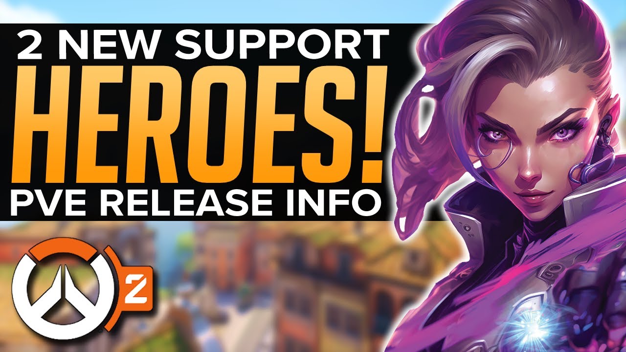 Overwatch 2: PvE Release Info & TWO NEW Support Heroes!