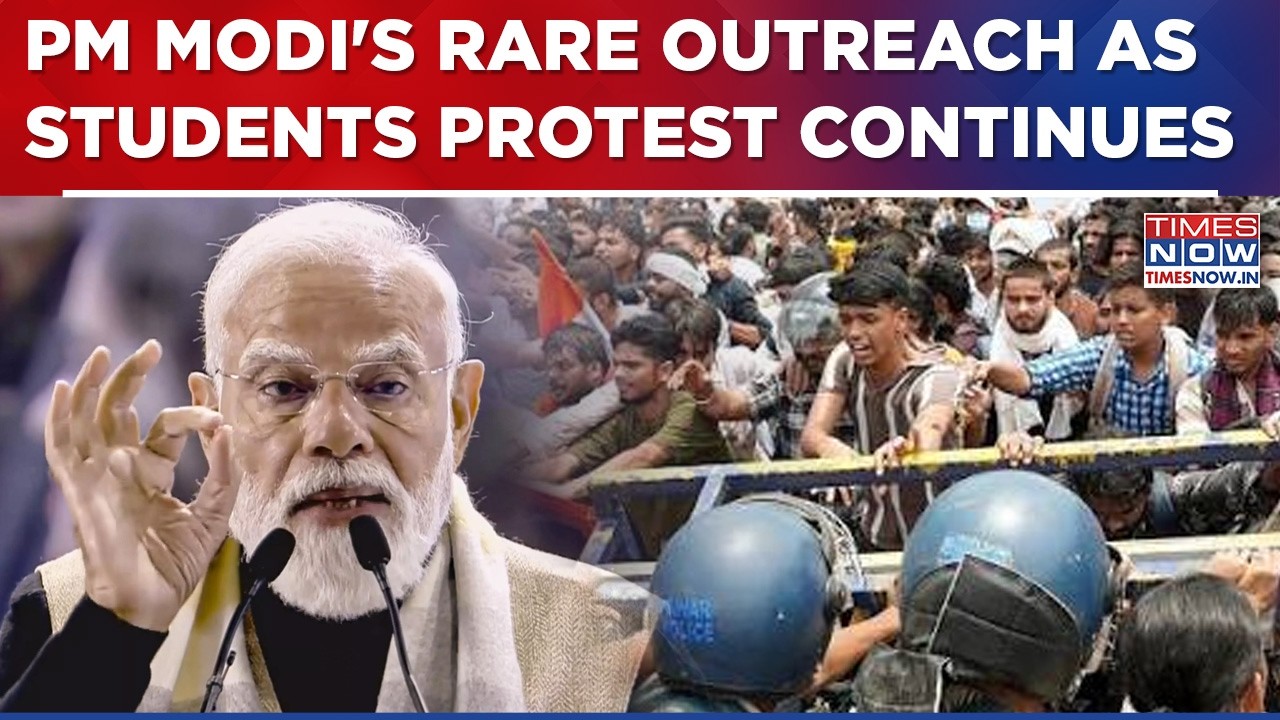 Modi Speaks As Students' Protest Continues | This Is What PM Promised Amid Mounting Anger... | Watch