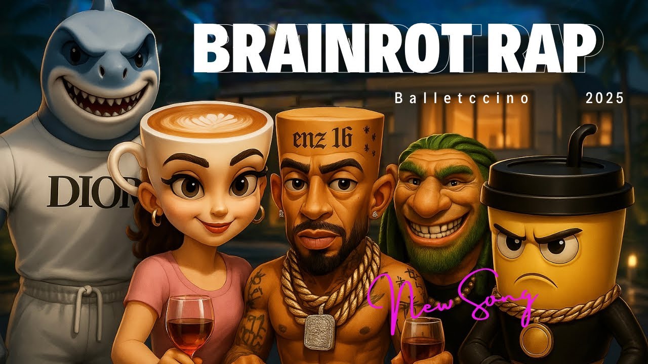 Balletccino - BRAINROT RAP Pt. 1 [Official  Video]