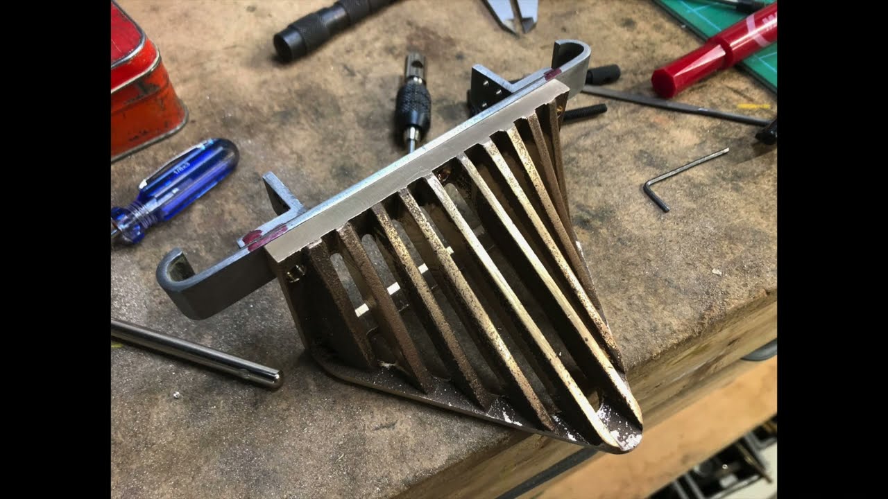 Building a Live Steam Locomotive - 'Virginia' as Designed by LBSC - Part 8 Cowcatcher