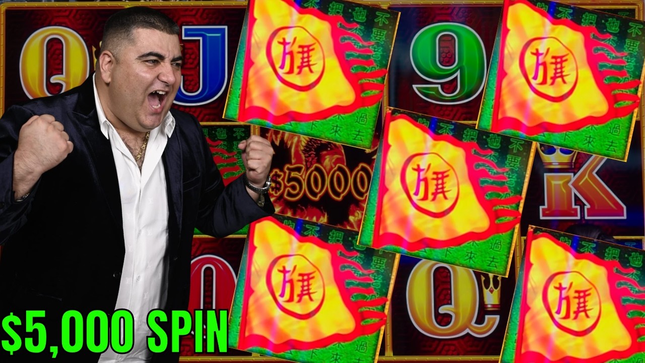 🔥 $5,000 MAX BET Triggered NON-STOP MEGA JACKPOTS on Phoenix Link! 😱💰