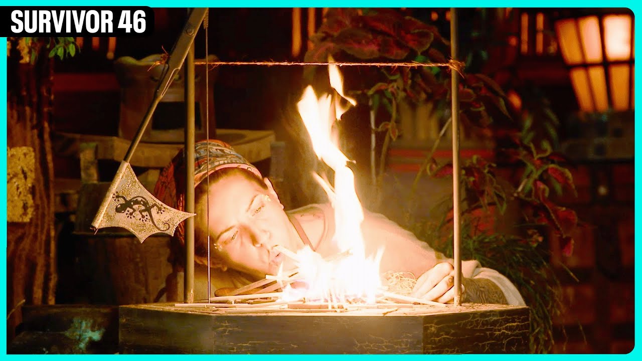 The Fire Challenge: Kenzie VS Liz  | SURVIVOR 46 Episode 13