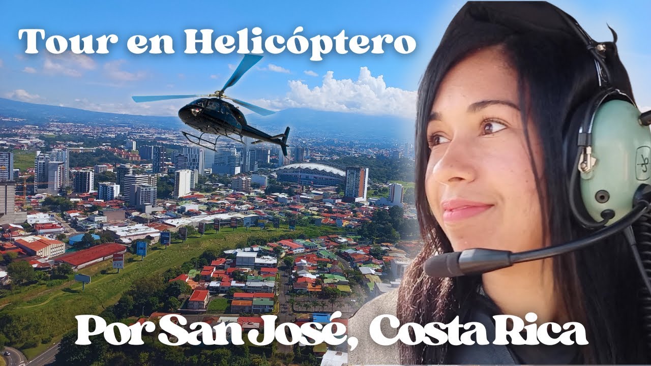 🇨🇺 Cubana conoce San José desde las alturas, Tour en Helicóptero. Vlogmas #3.