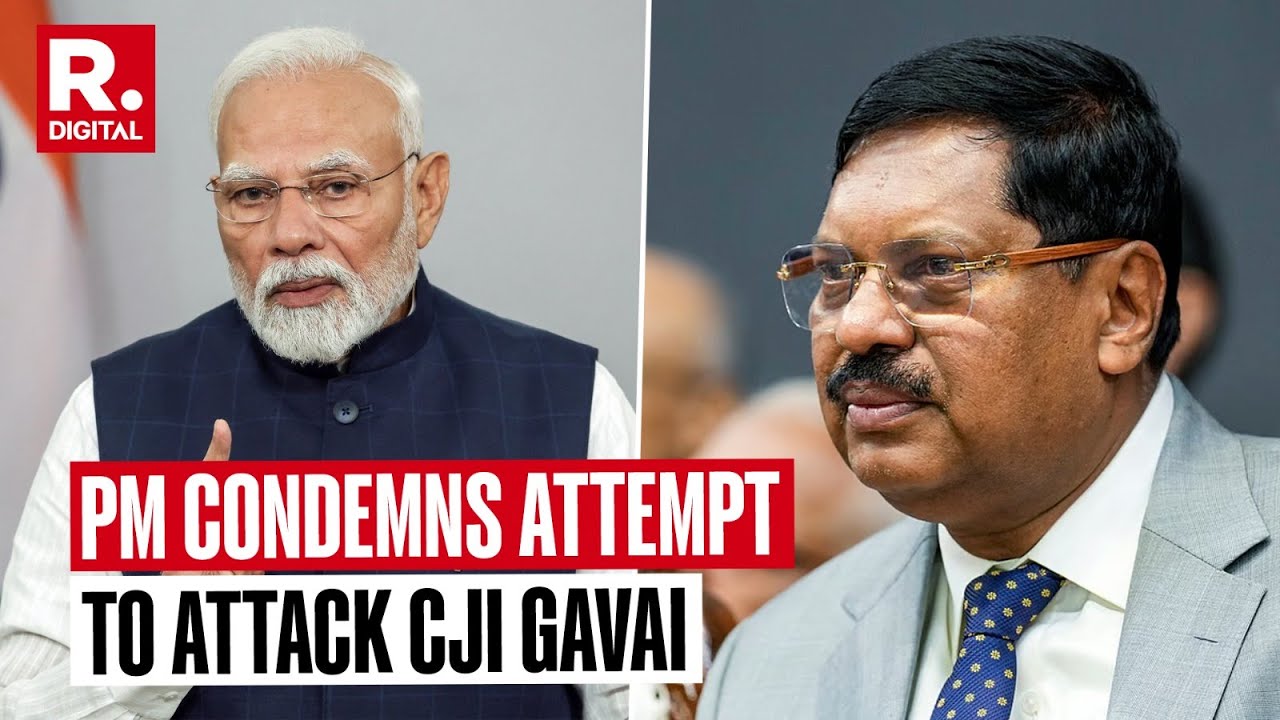 PM Modi Condemns Attempt To Attack CJI BR Gavai: No Place For Reprehensible Acts