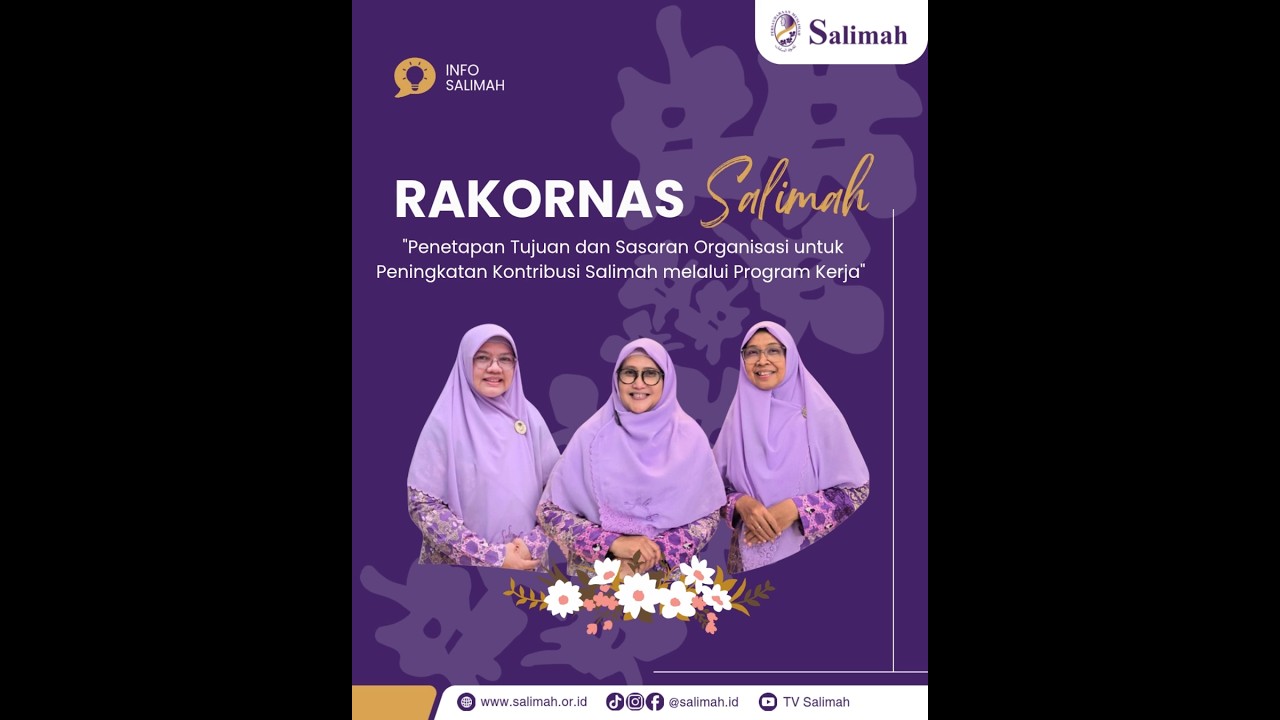 Rakornas Salimah 2025, 26-27 Juli #salimah #rapat #nasional