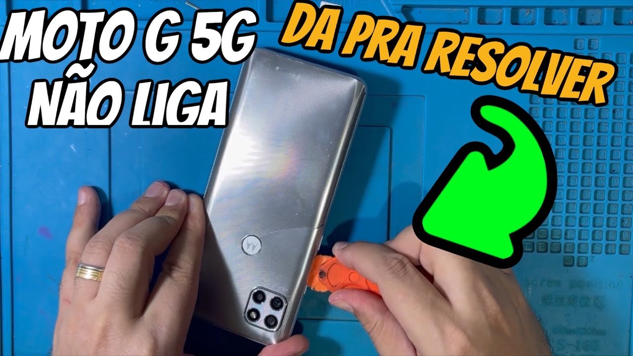 Como abrir Moto G 5G passo a passo | Como tirar tampa sem quebrar