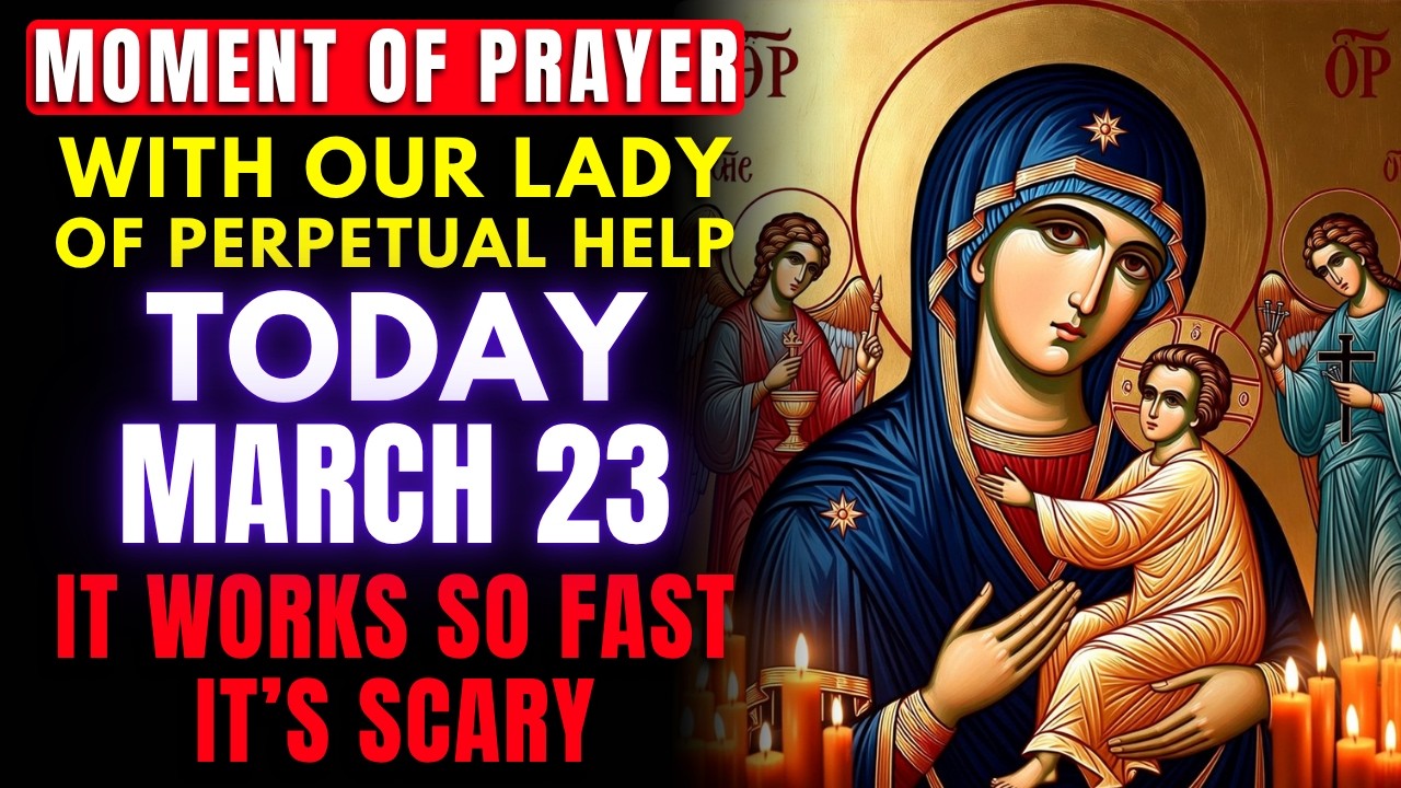 🛑 POWERFUL PRAYER TO RECEIVE A MIRACLE IN A FEW DAYS – OUR LADY OF PERPETUAL HELP