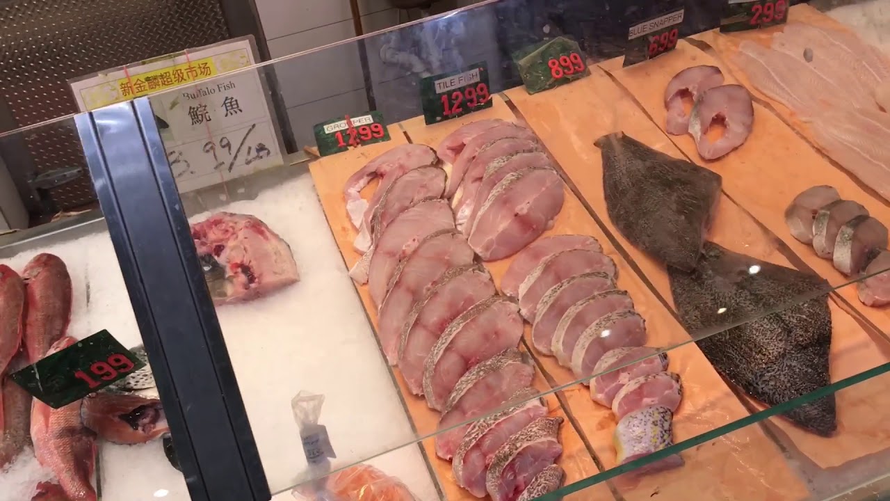 РЫБНЫЙ РАЙ китайский магазин в Америке China Town Orlando 03.2018 продукты в США