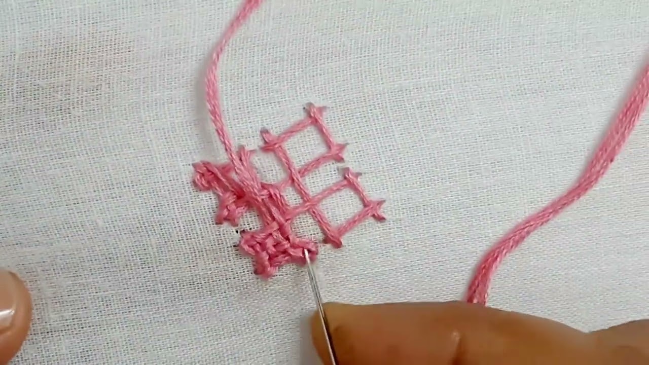 Hand Embroidery - Kutch work / Gujarati  stitch / Sindhi taka tutorial