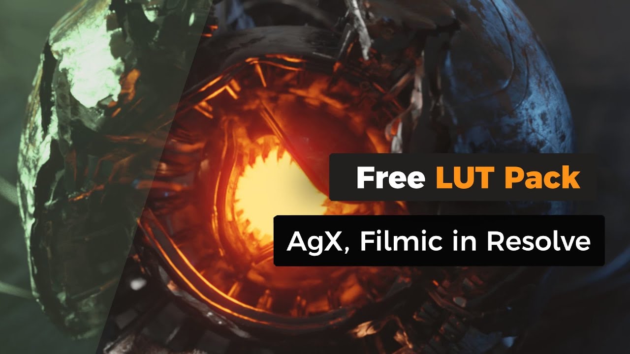 Free AgX, Filmic & Creative LUTs for DaVinci Resolve