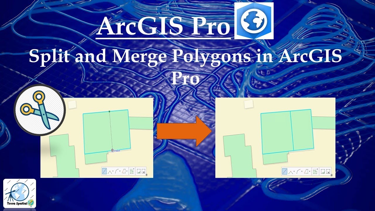 Split and Merge Polygon in ArcGIS Pro