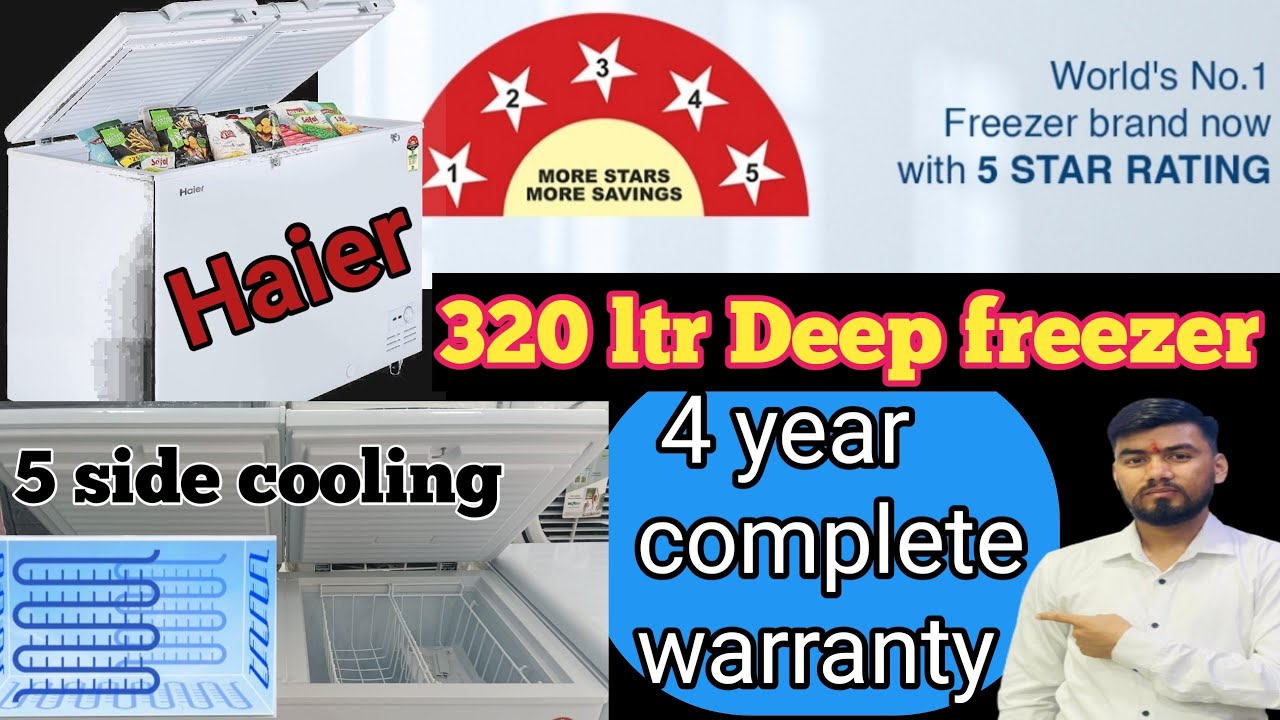 Haier 320 ltr Deep freezer 5 star/ Best deep freezer in india 2023/ Deep freezer 300 ltr ,400,500ltr
