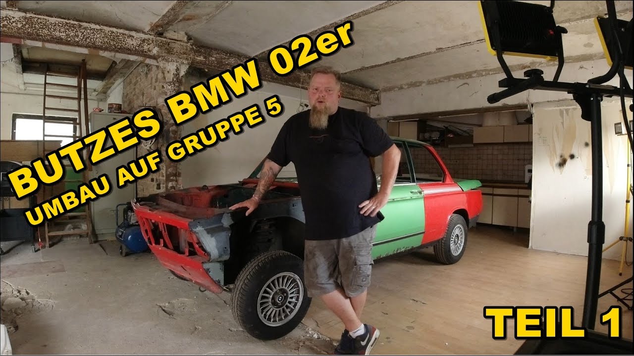 BMW 02 / Beginn des Umbau auf Gruppe 5 - Das wird heftig! Teil1