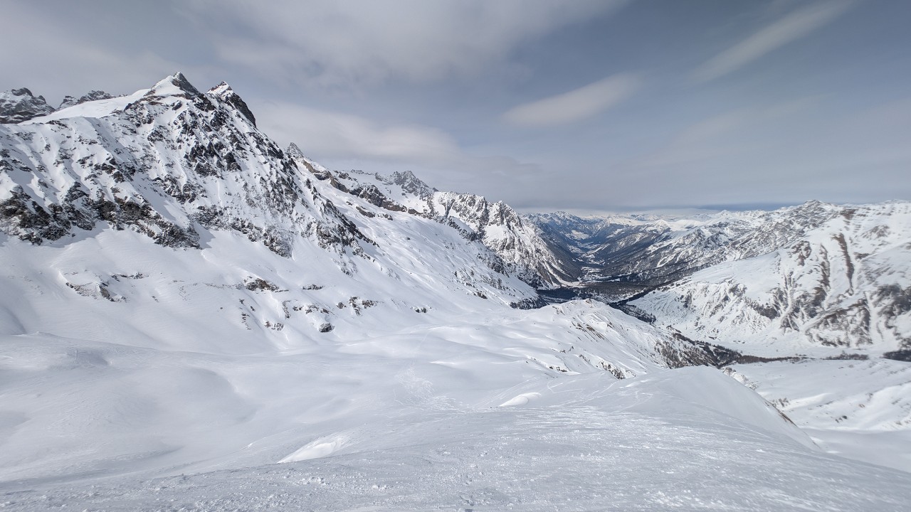 ski de rando tete de ferret