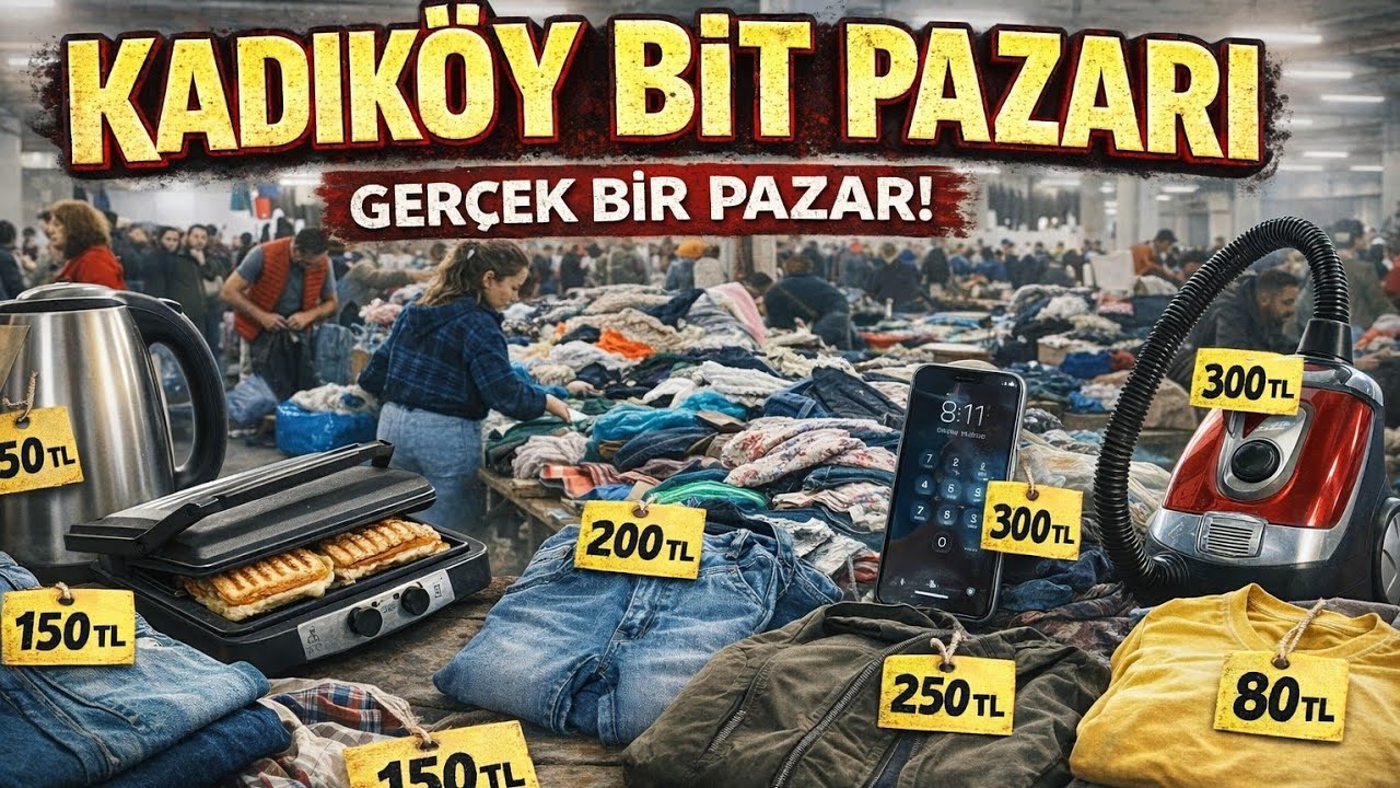 Kadıköy Bit Pazarı – Aradığını Bulamazsın Ama Boş Çıkmazsın | Kadıköy Flea Market #40