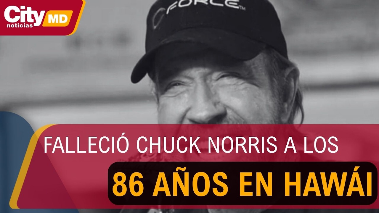 Luto en Hollywood por la muerte del legendario actor Chuck Norris | CityTv