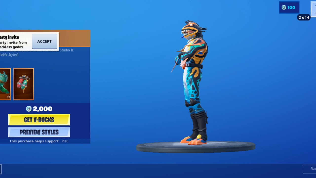 Fortnite - item shop, September 12 , 2019