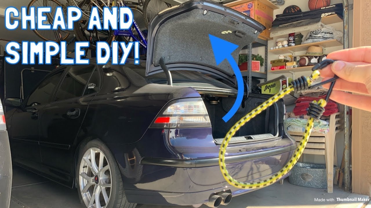 $3 Mod to Make Your Saab 9-3 Trunk 