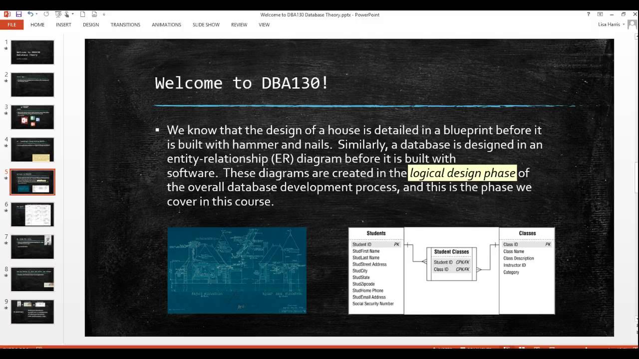 Welcome to DBA 130!