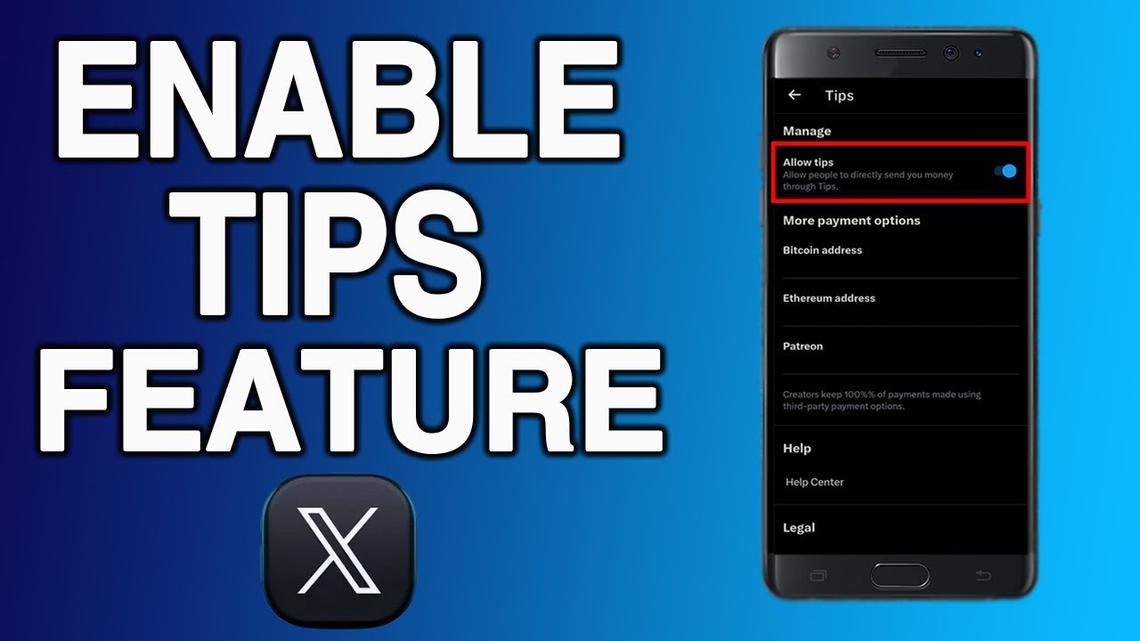 How to Enable tips feature on X (Twitter) [Update 2024]